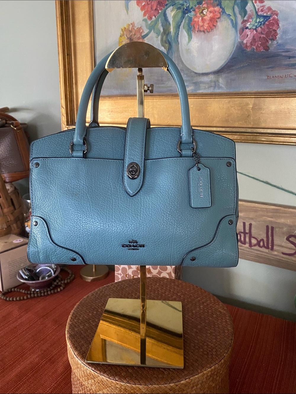 Coach Mercer 24 Satchel Two-Way Hand Shoulder Crossbody